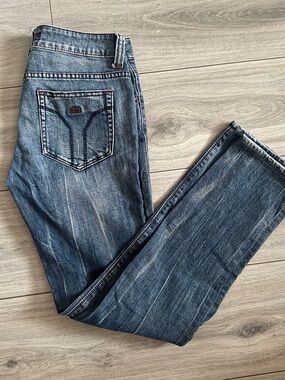 Miss Sixty Women's Straight Leg Blue Denim Jeans